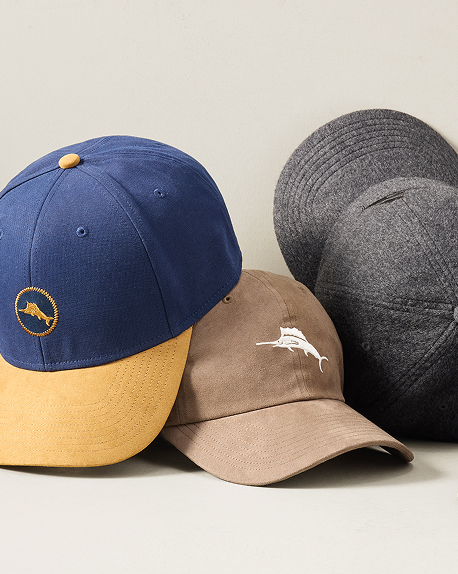 A Stack Of Marlin Hats