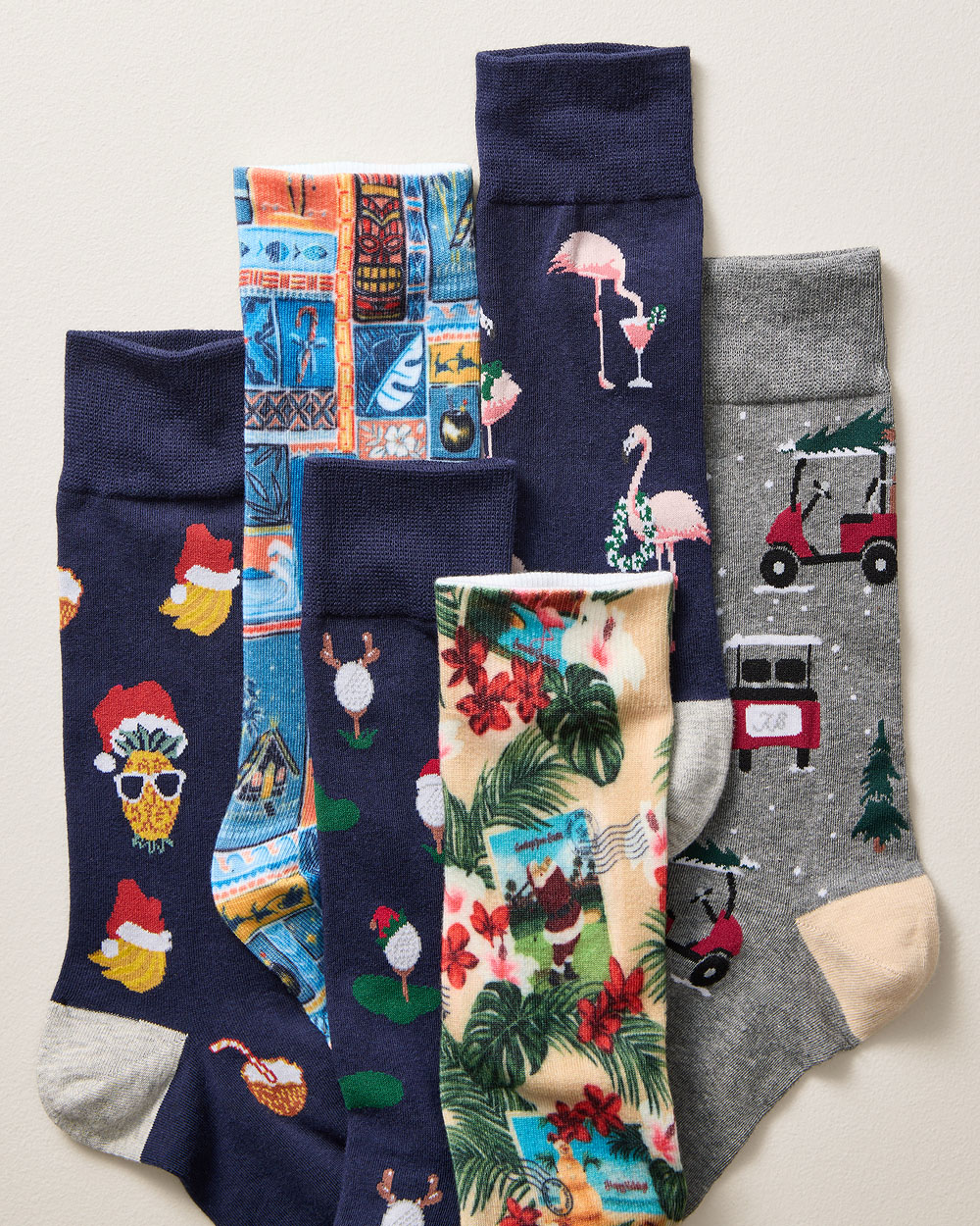 An Assortment of Crew Socks
