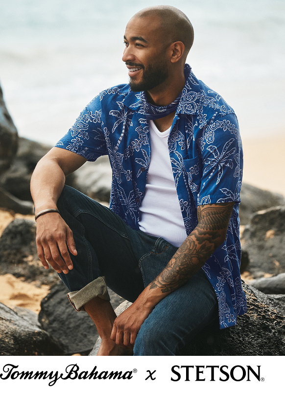 Saddle Up for Paradise | Tommy Bahama x Stetson