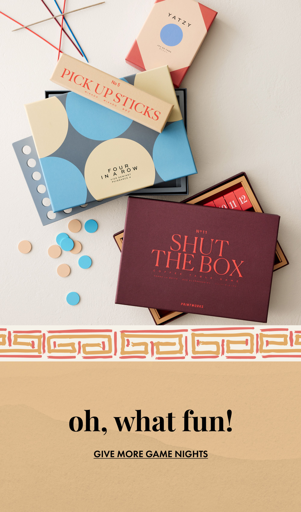 Oh, What Fun! - Give More Game Nights