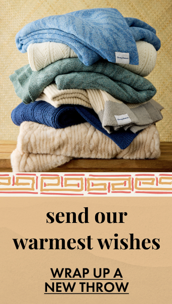 Send Our Warmest Wishes - Wrap Up A New Throw