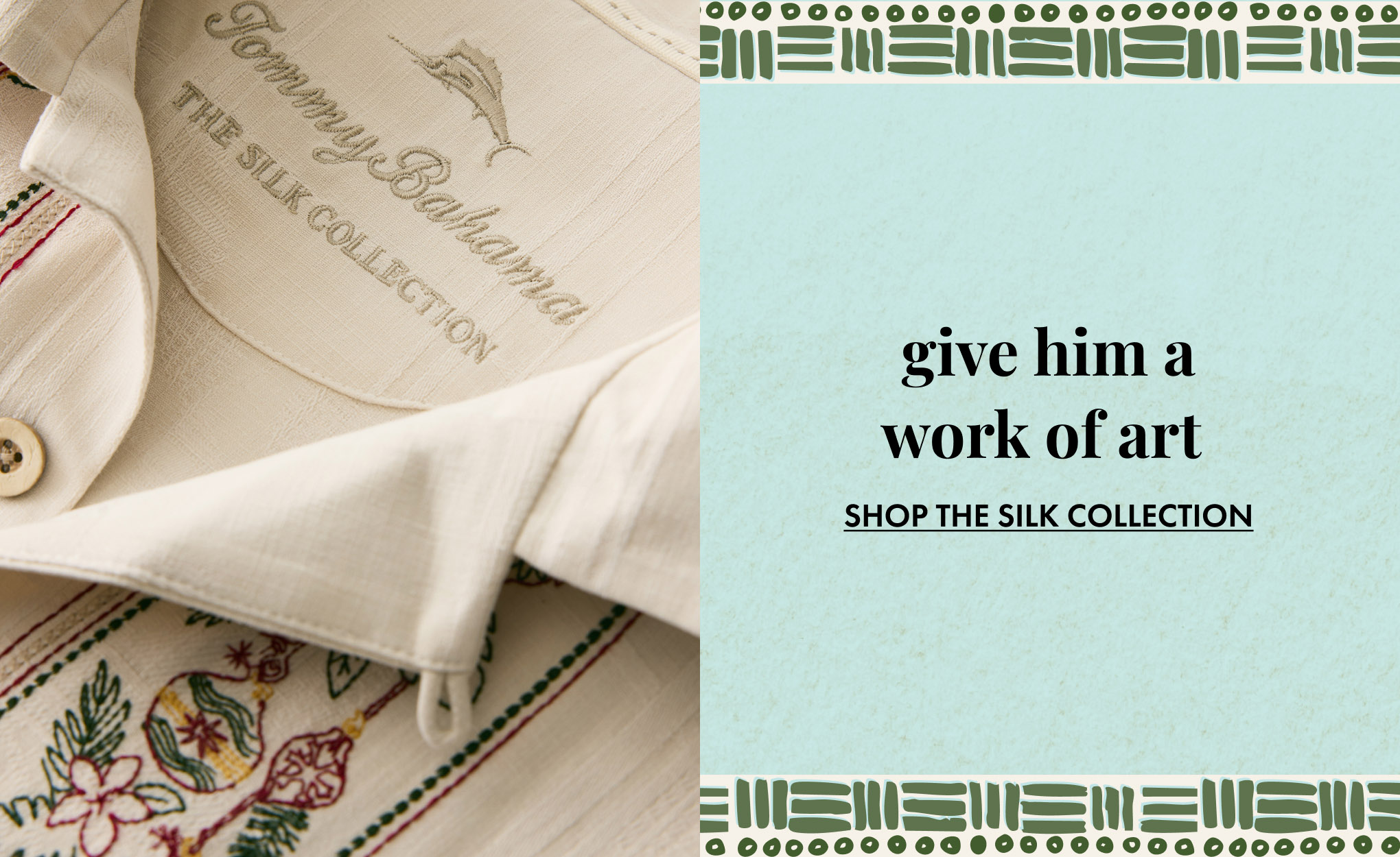 Give Him A Work of Art | Shop The Silk Collection