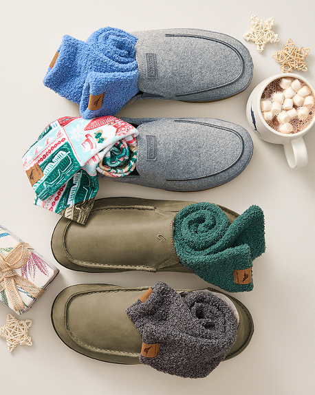 Slippers Sitting Side By Side