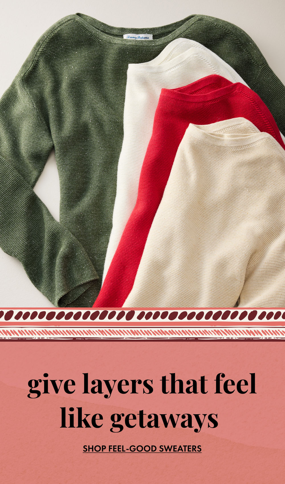 Give Layers That Feel Like Getaways