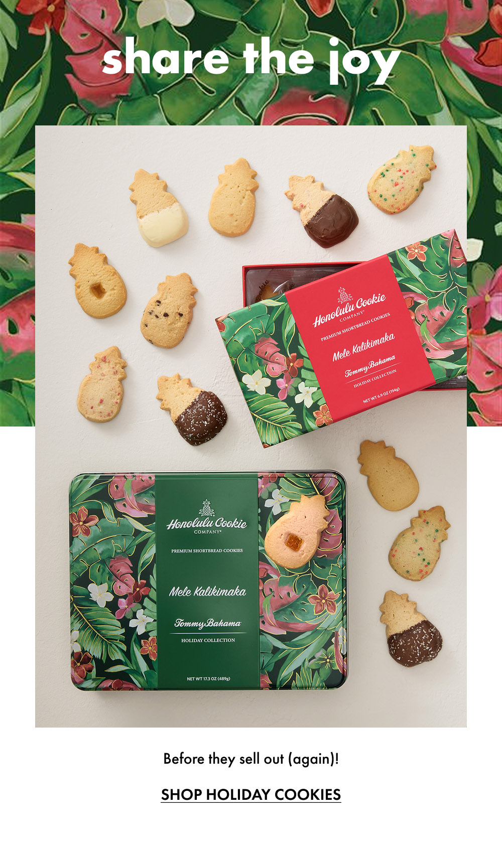 Share the Joy - Shop Holiday Cookies