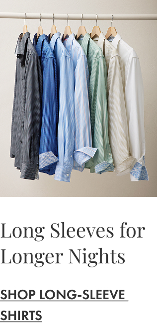 An Assortment of Men's Long Sleeve Shirts