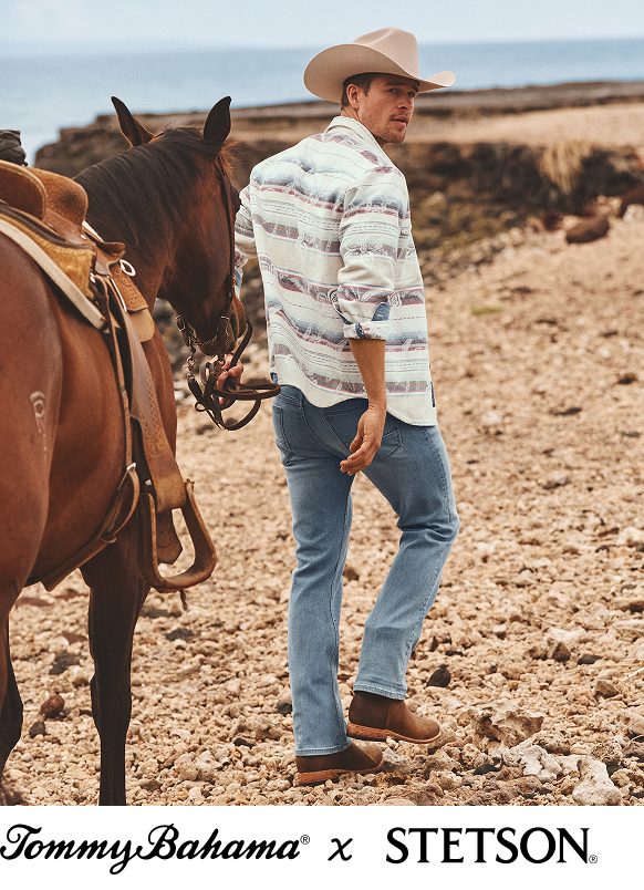 Saddle Up for Paradise | Tommy Bahama x Stetson