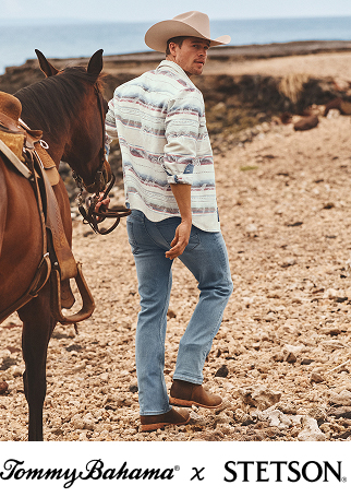 Saddle Up for Paradise | Tommy Bahama x Stetson