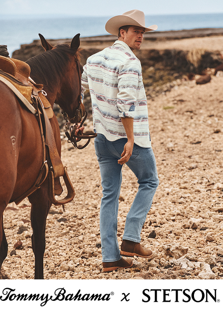 Saddle Up for Paradise | Tommy Bahama x Stetson