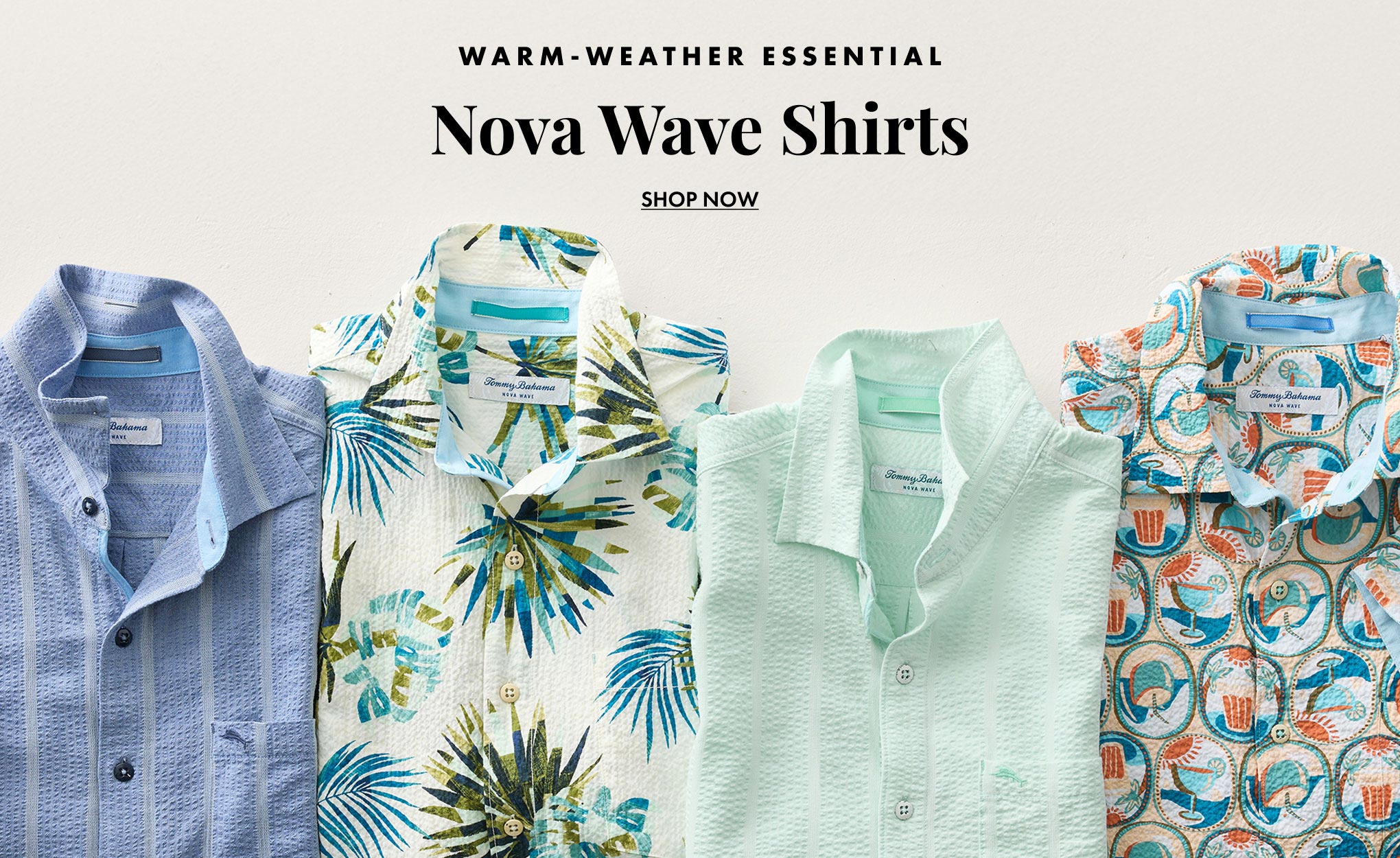 Warm-Weather Essential | Nova Wave Shirts