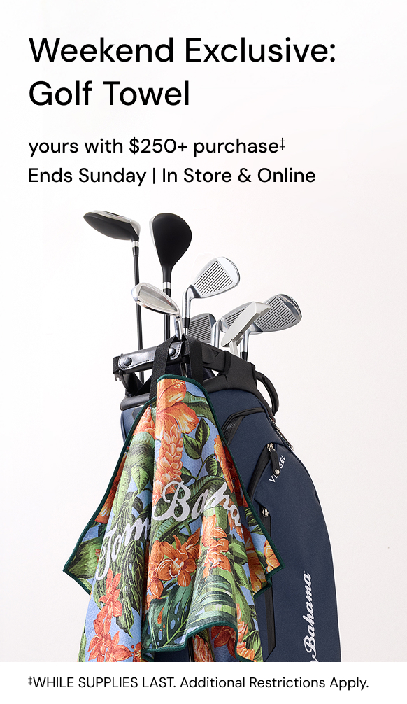 Golf Towel with $250+ purchase