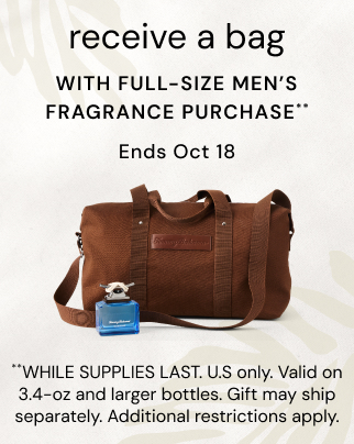 Duffel Bag with purchase of full-size men's fragrances