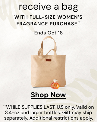 Tote Bag with purchase of women's fragrance
