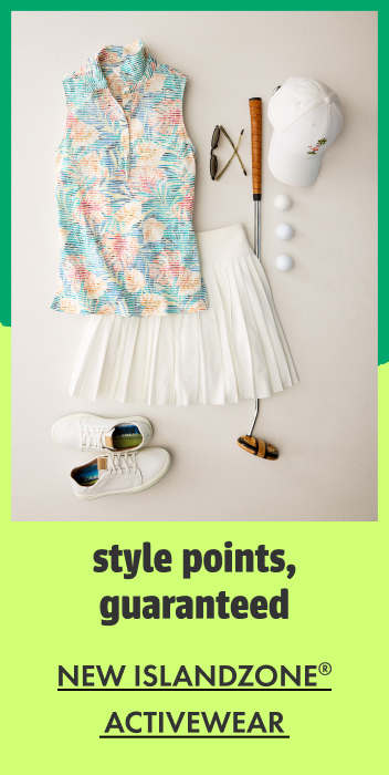 New IslandZone Activewear