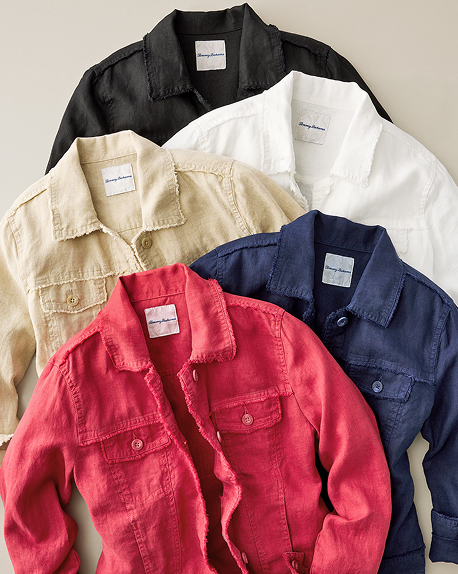 The #1 Bestselling Jacket - Two Palms Linen Jacket