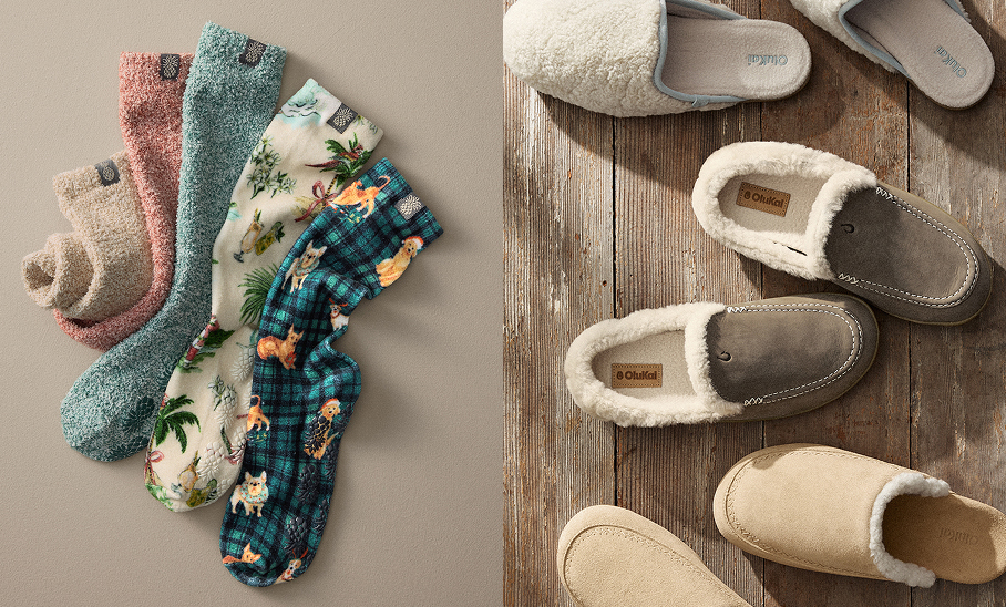 Shop Cozy Socks & Slippers