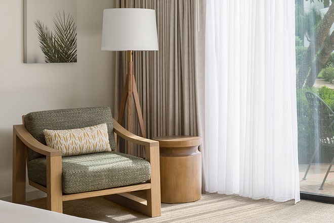 Lounge Chair in room