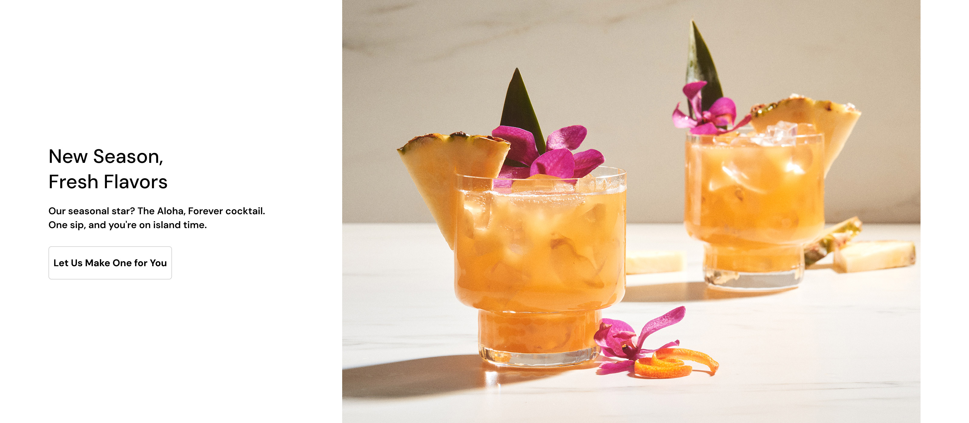 New Season, Fresh Flavors | The Aloha Forever Cocktail 