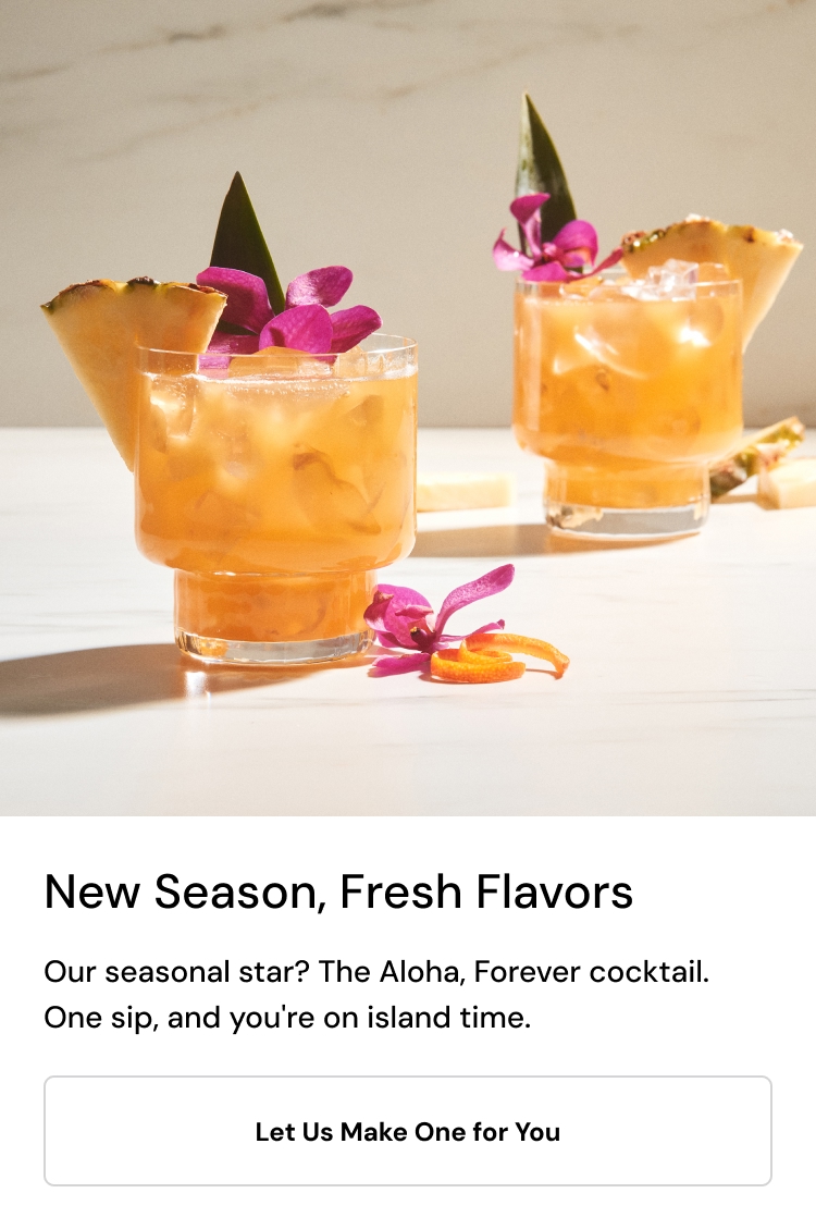 New Season, Fresh Flavors | The Aloha Forever Cocktail 