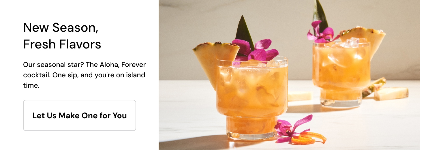 New Season, Fresh Flavors | The Aloha Forever Cocktail 