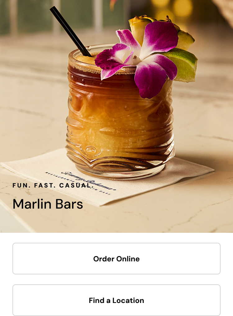 Fun. Fast. Casual. Marlin Bars