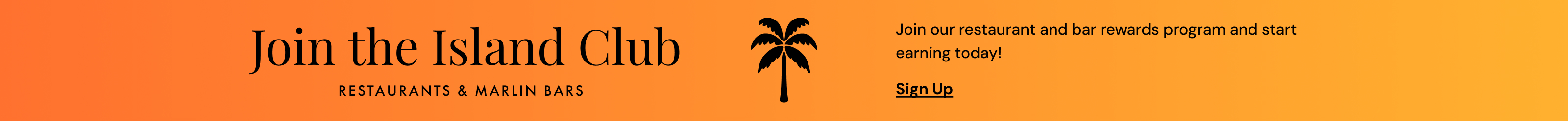 Join The Island Club | Restaurants & Marlin Bars