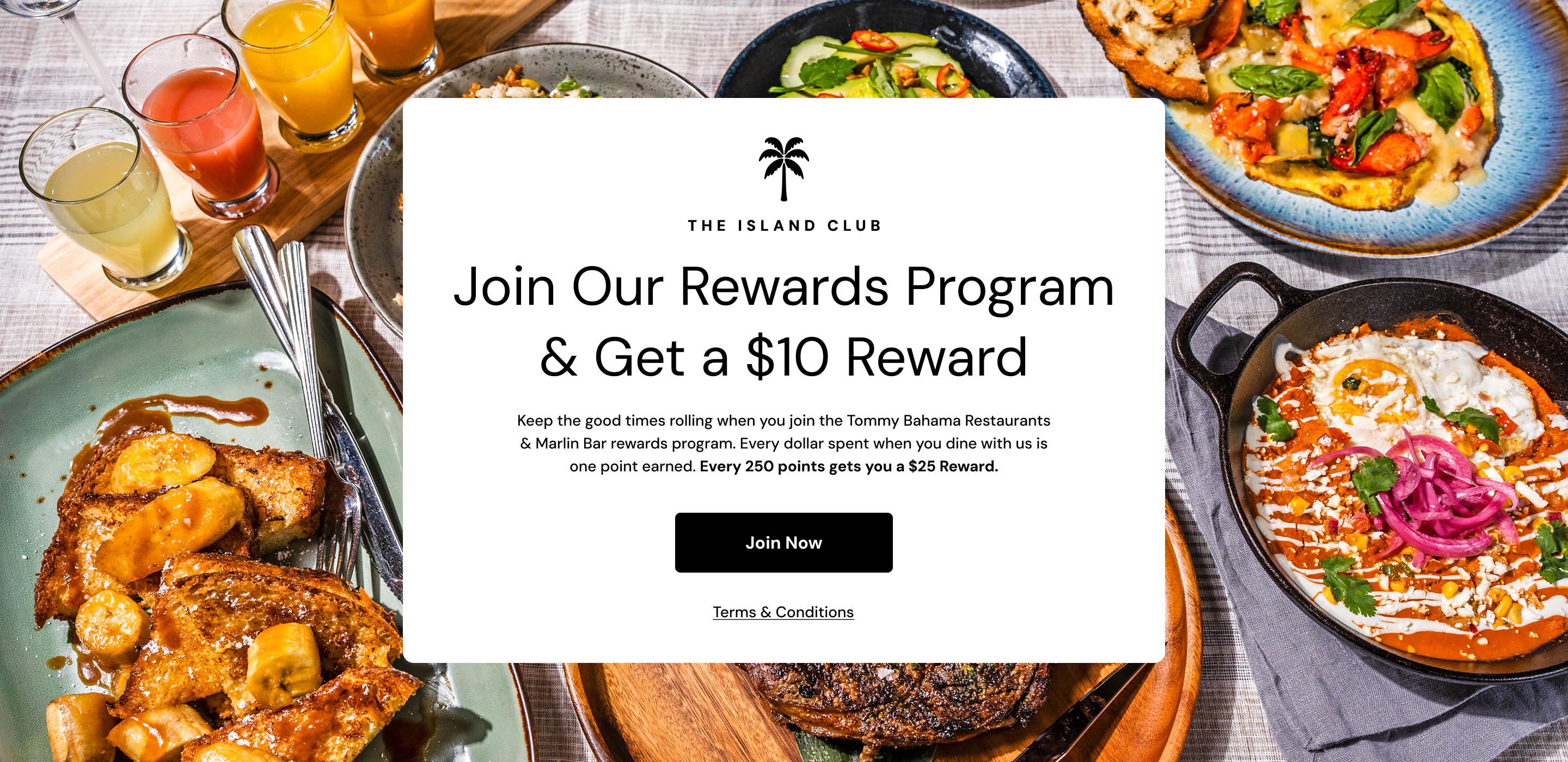 Join Our Rewards Program & Get a $10 Reward