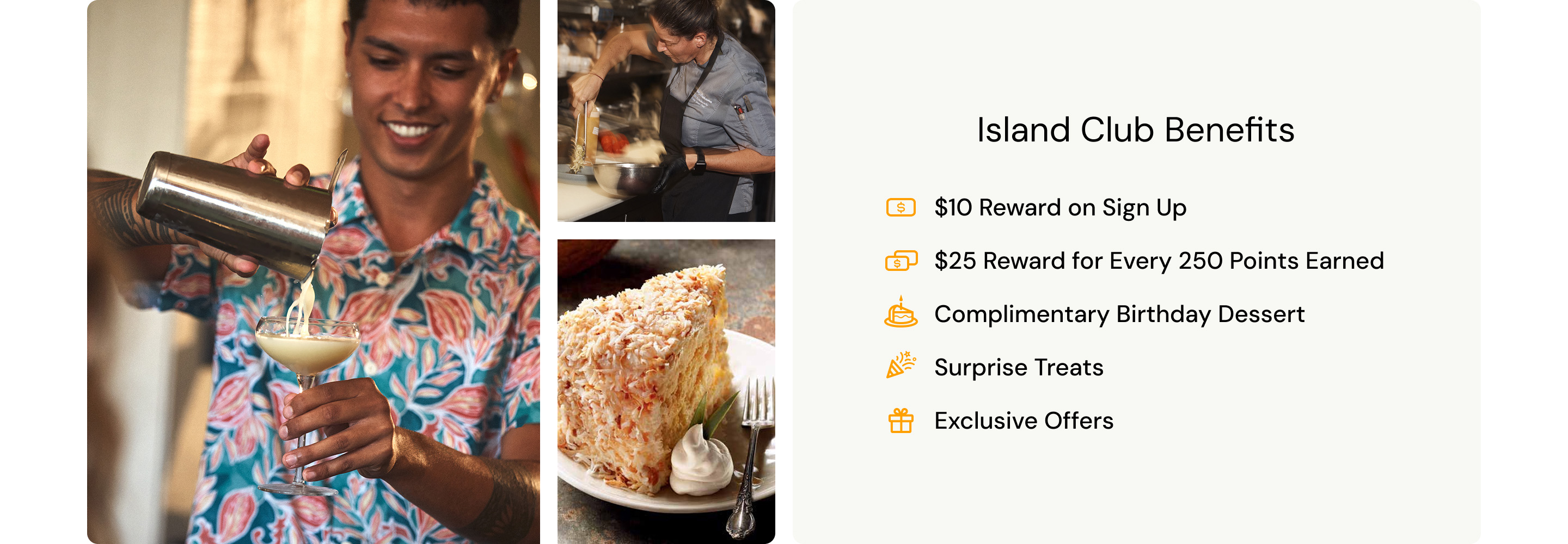 Island Club Benefits
