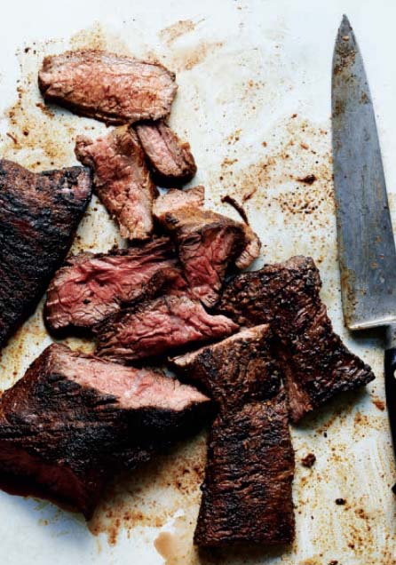 Grilled Skirt Steaks