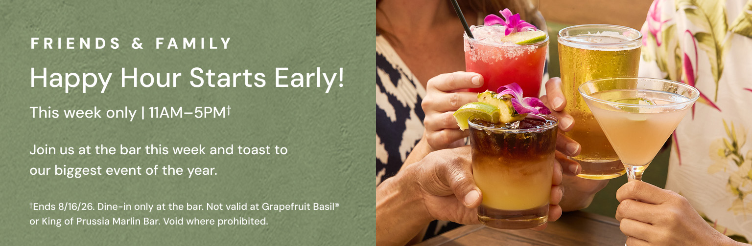 Happy Hour Starts Early