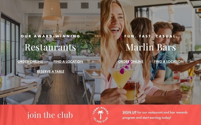 Restaurants & Marlin Bars