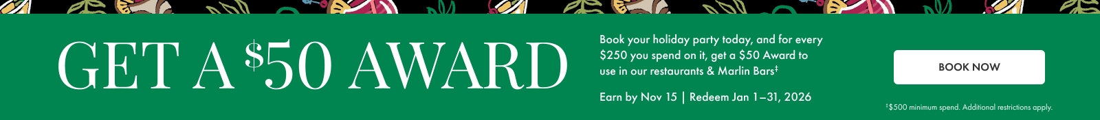 Holiday Booking Incentive