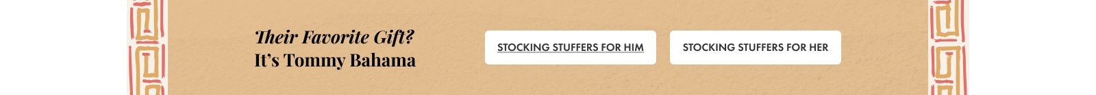 Their Favorite Gift? It's Tommy Bahama | Stocking Stuffers For Him