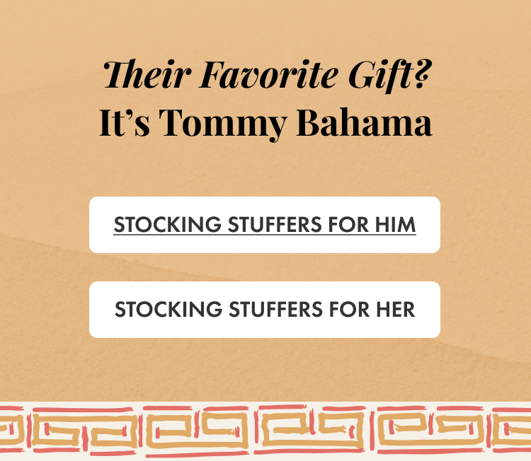 Their Favorite Gift? It's Tommy Bahama | Stocking Stuffers For Him