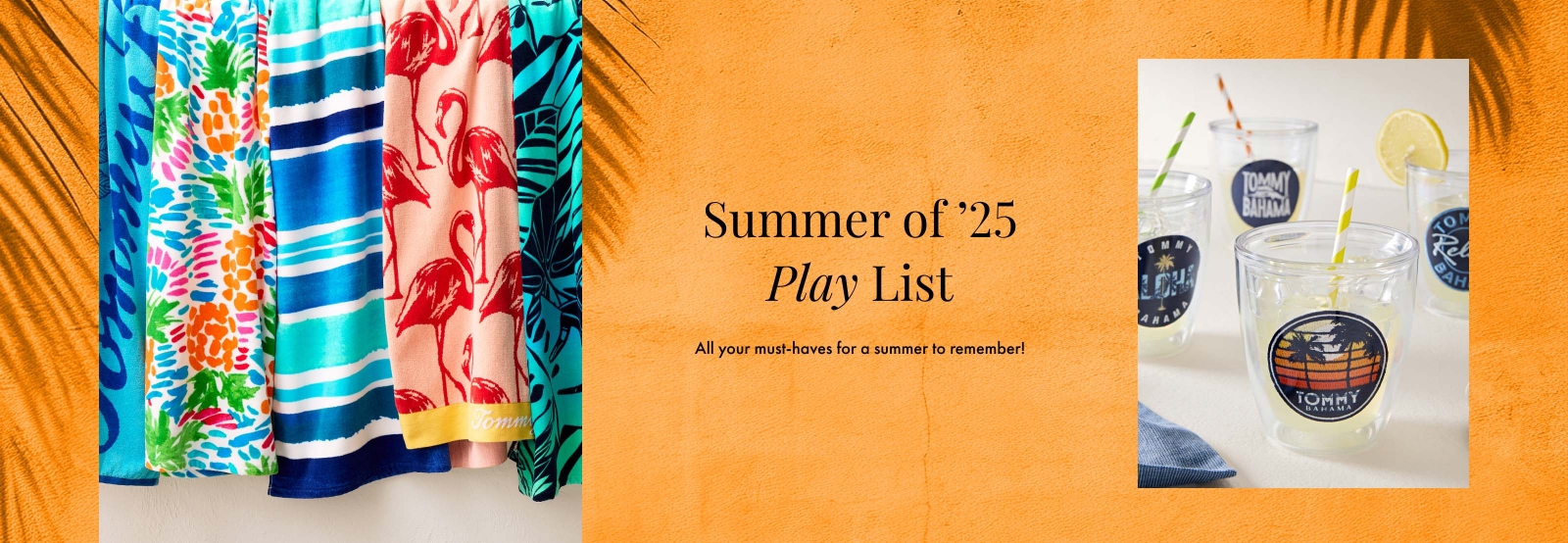 Shop Tommy Bahama Beach and Home Summer Play List