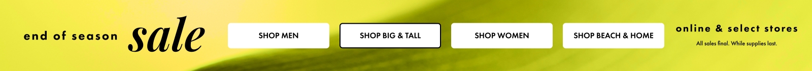 Shop Tommy Bahama's End of Season Sale