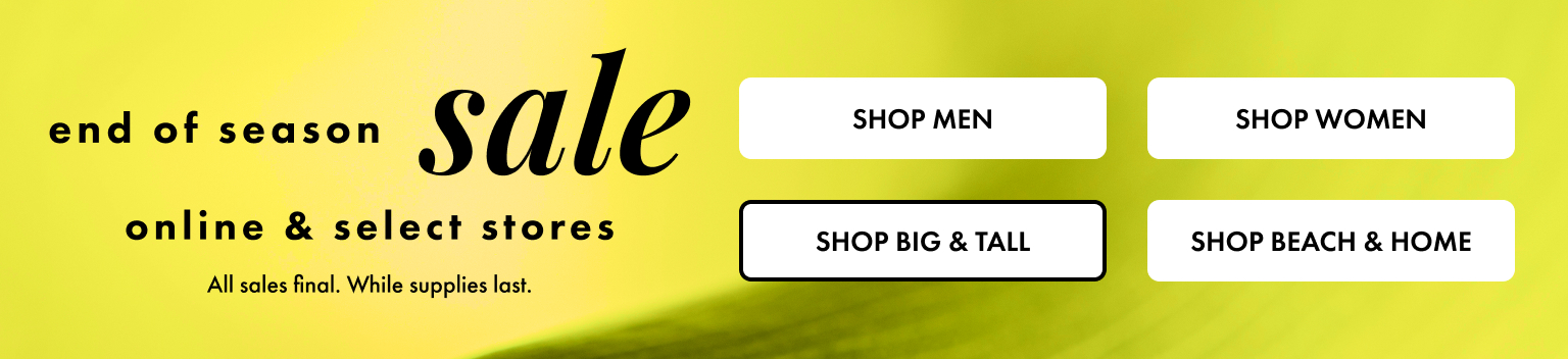 Shop Tommy Bahama's End of Season Sale