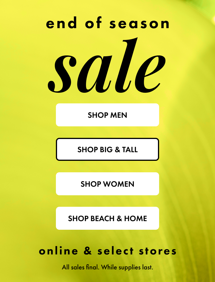 Shop Tommy Bahama's End of Season Sale