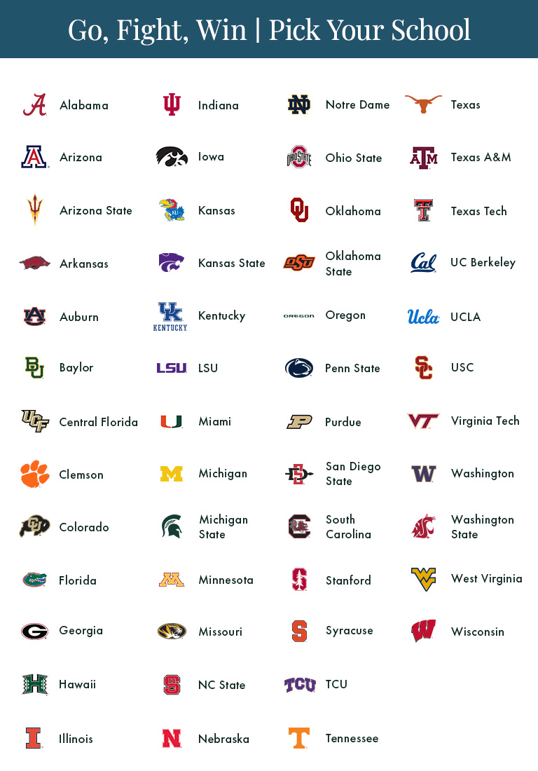 Go, Fight, Win / Pick Your School