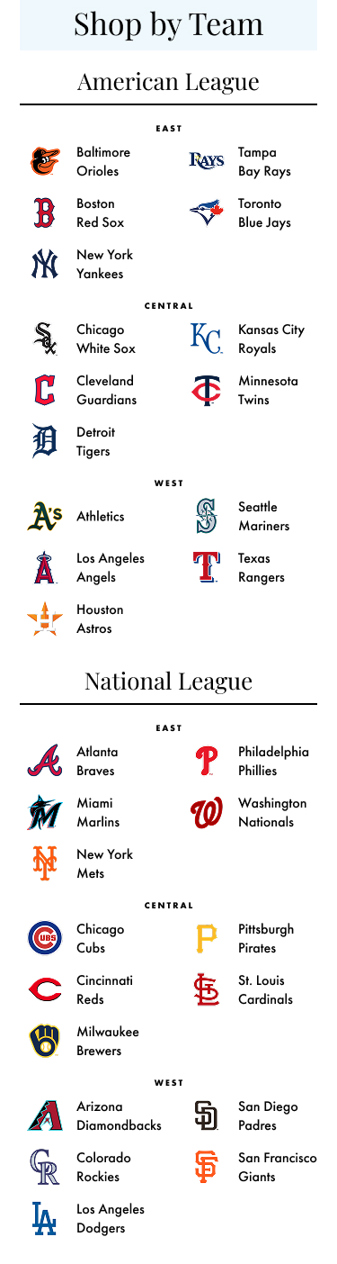 Batter Up/Pick Your Team - MLB Teams