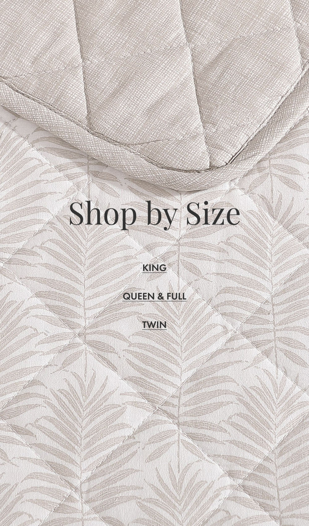 Shop By Size - Quilts