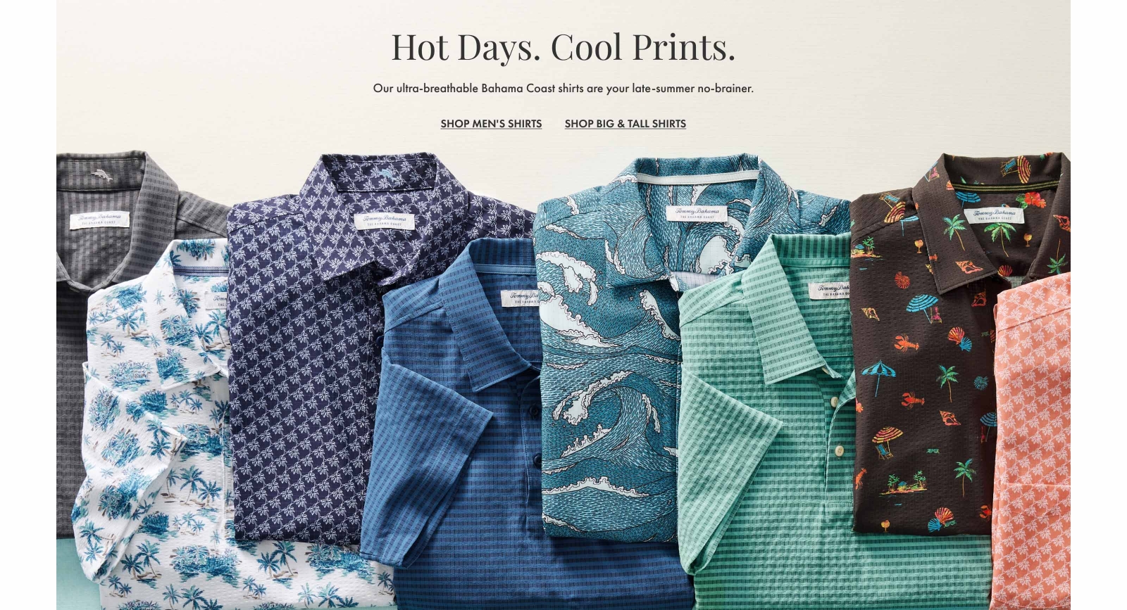 Shop Tommy Bahama Men's Printed Bahama Coast Shirts