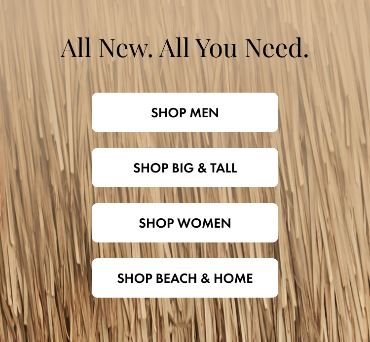 All New. All You Need. New Arrivals.