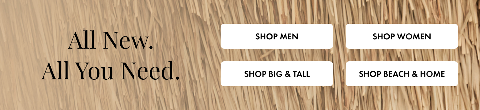 All New. All You Need. New Arrivals.