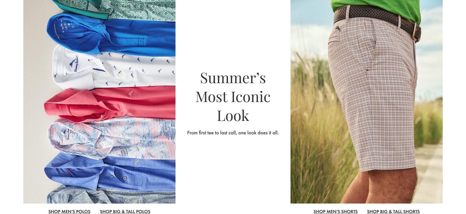 Shop Men's Polos and Shorts