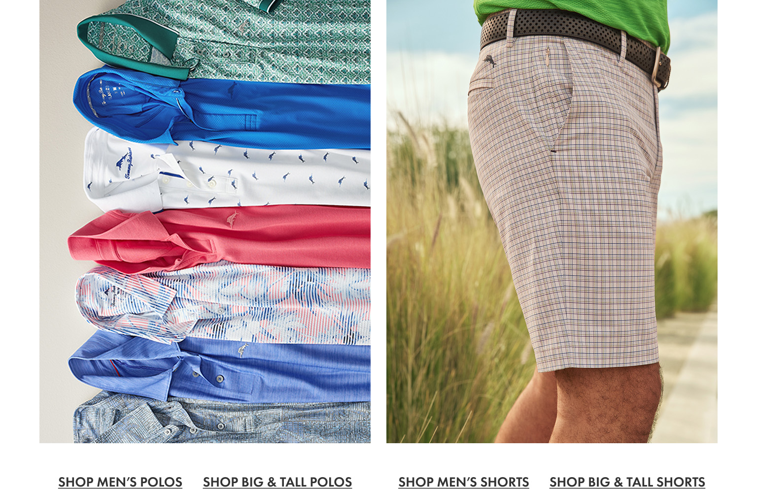 Shop Men's Polos and Shorts