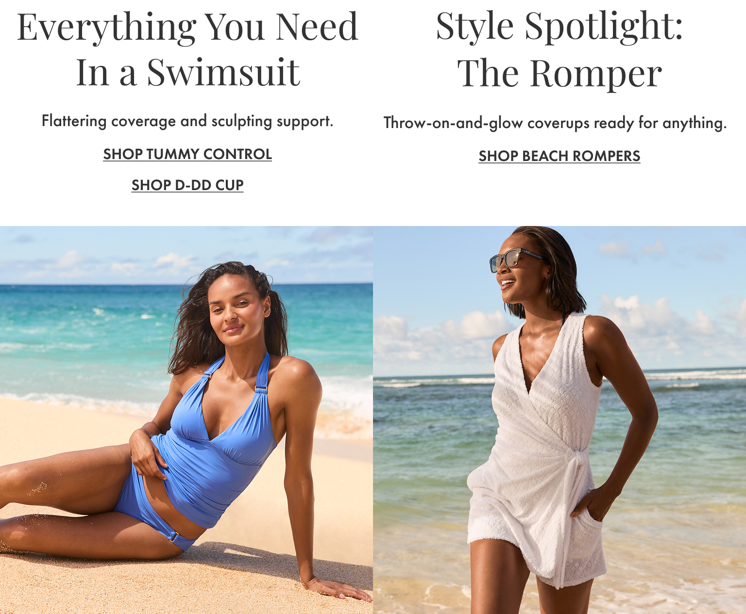 Coverage, Sculpting & Rompers